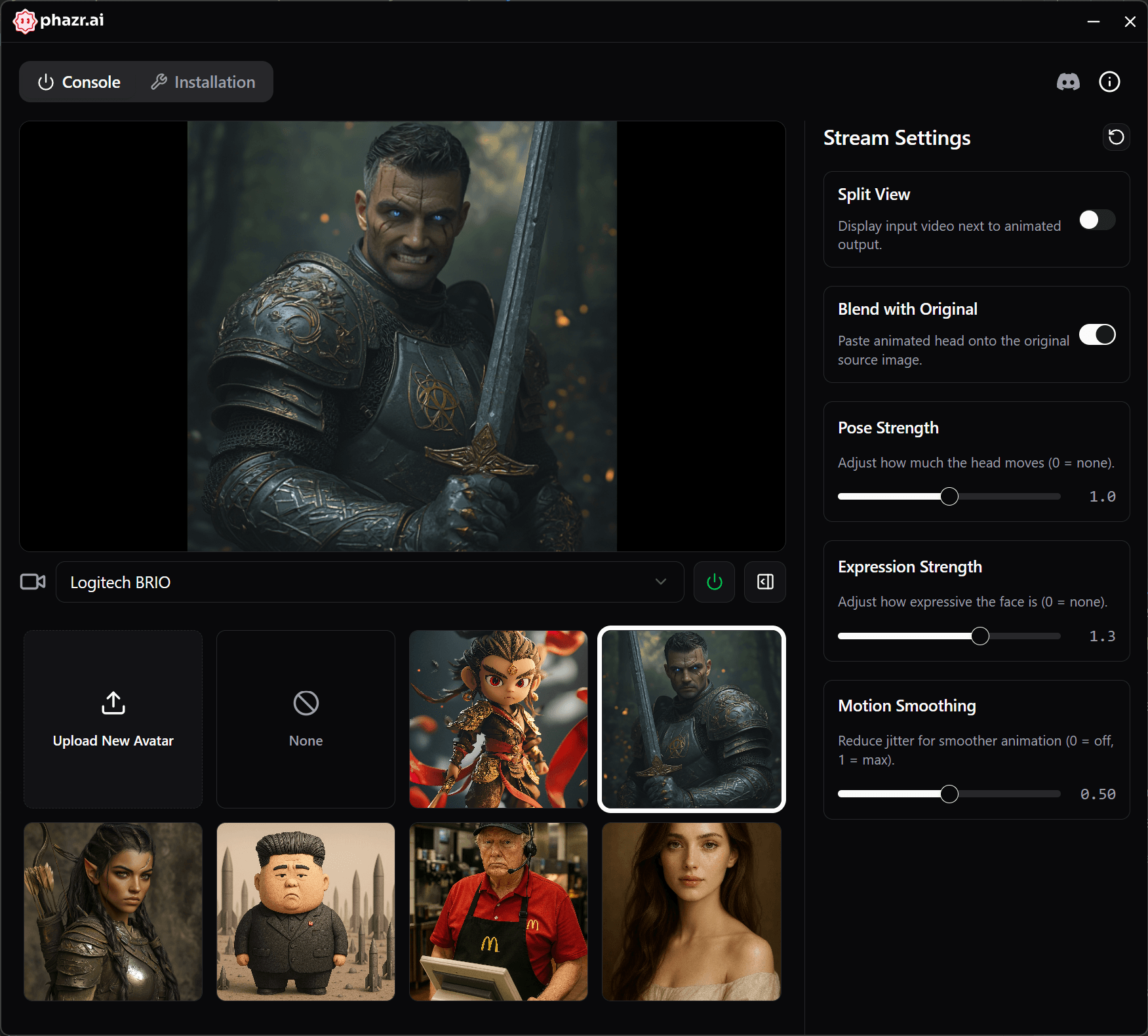 phazr app screenshot